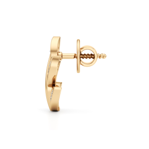 Elora Leaf Diamond Studs