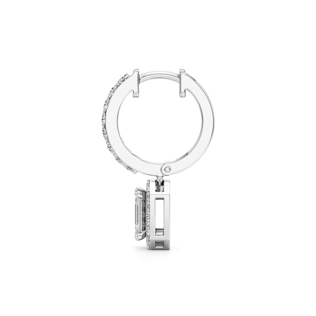 1.50Ct Round Shape Delicate Earrings