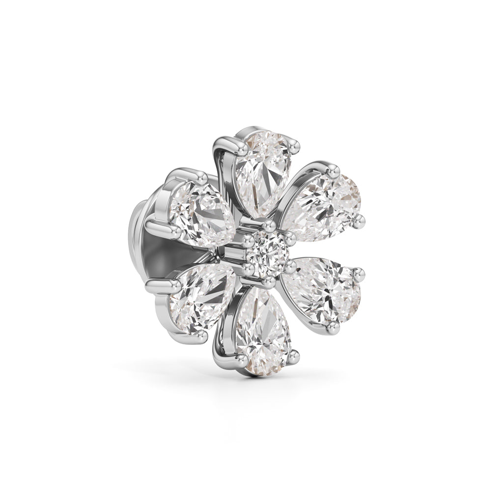 2.25Ct Round Shape,,Fancy Studs Earrings