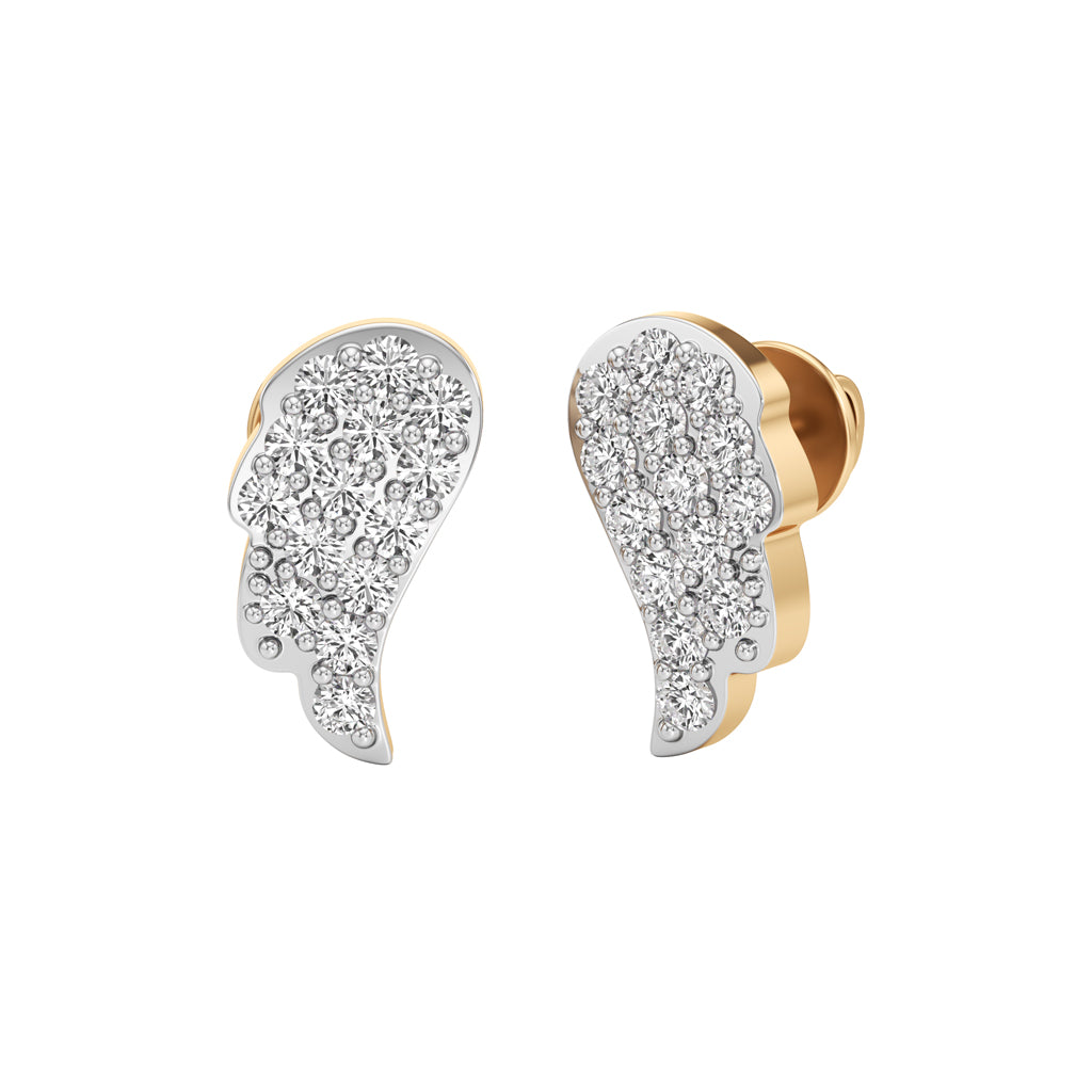 0.50Ct Round Shape,,Fancy Studs Earrings