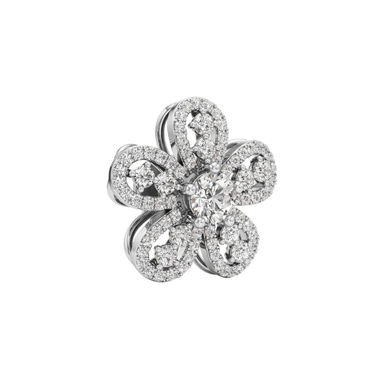 2.25Ct Round Shape,,Fancy Studs Earrings