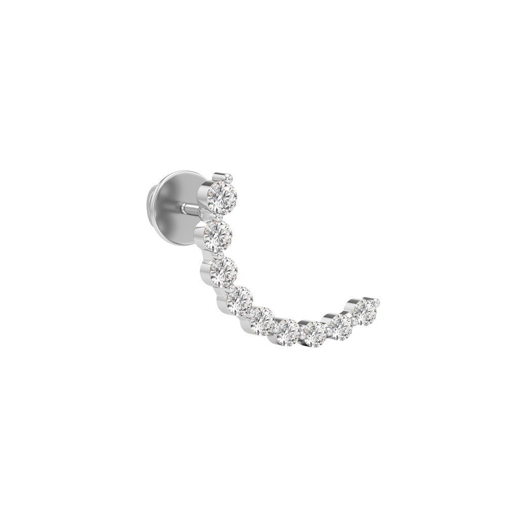 0.75Ct Round Shape,,Fancy Studs Earrings