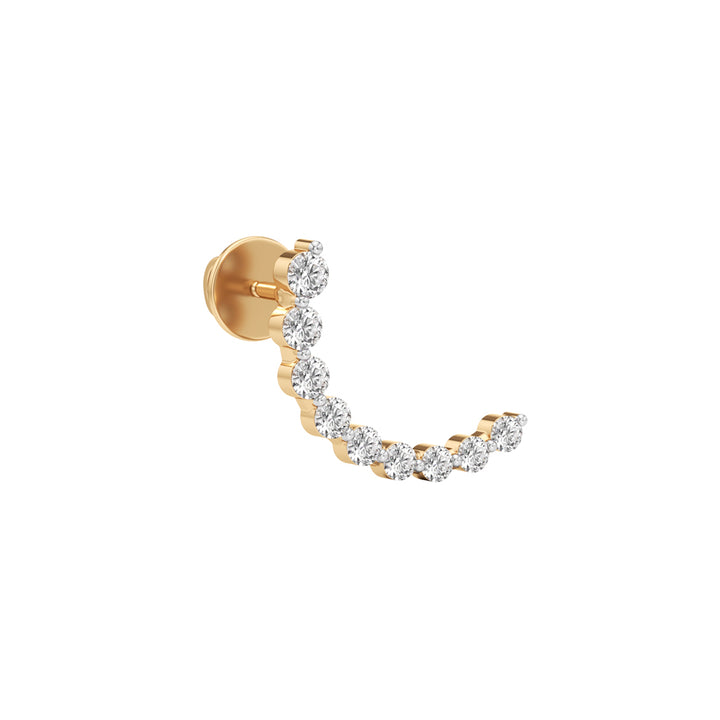 0.75Ct Round Shape,,Fancy Studs Earrings