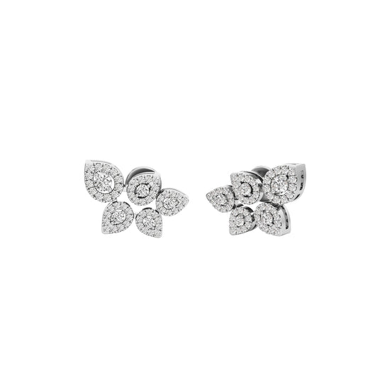 Round Shape,,Fancy Studs Earrings