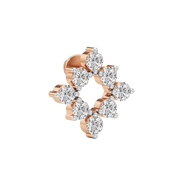 1.75Ct Round Shape,,Fancy Studs Earrings