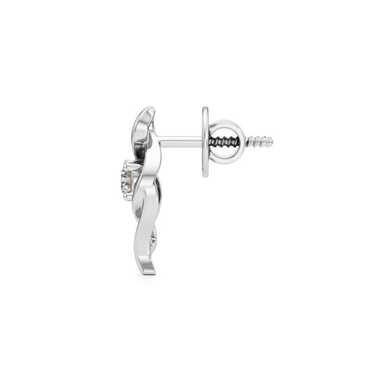 Celestial Spark Round Shape Delicate Earrings