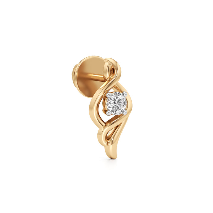 Celestial Spark Round Shape Delicate Earrings