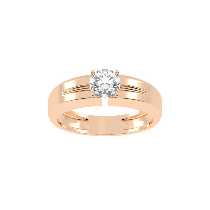 Classic Platinum Solitaire Ring