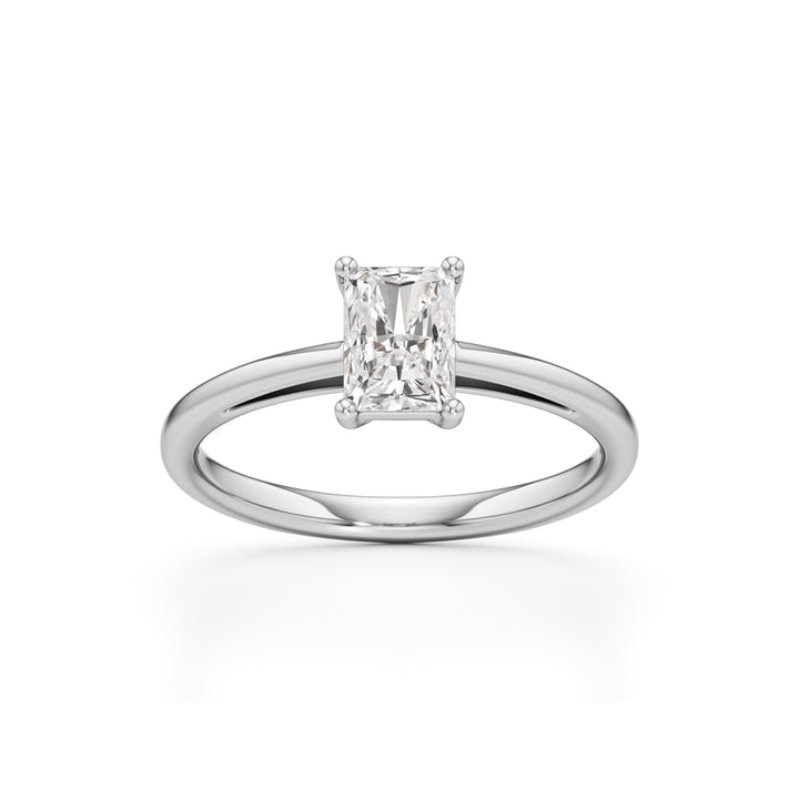 Solira 0.75Ct Radiant Cut Solitaire Ring