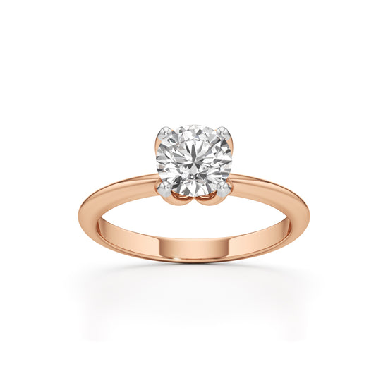 Soltressa 1Ct Four Prong Round Cut Solitaire Ring