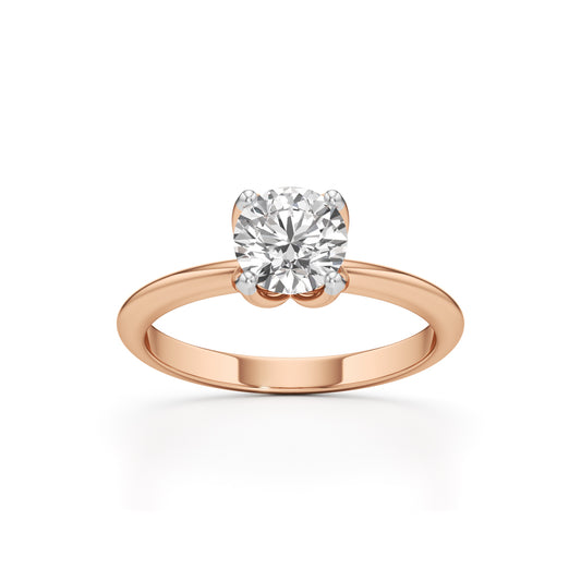 Soltressa 1Ct Four Prong Round Cut Solitaire Ring