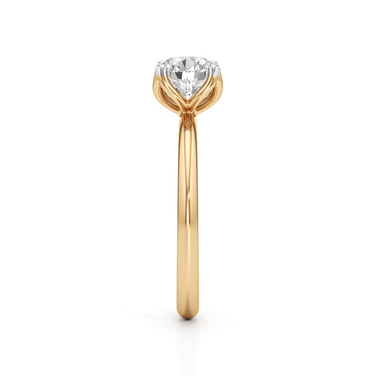Soltressa 1Ct Four Prong Round Cut Solitaire Ring