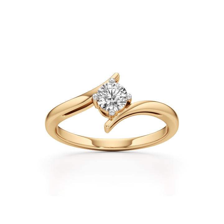 Delivone Round Cut Delicate Ring