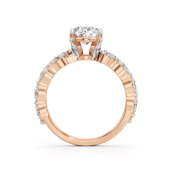 3Ct Oval Shape Engagement