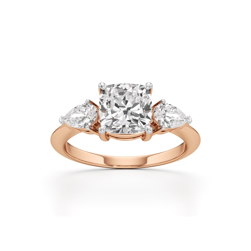 Trionica 2.25Ct Pear Shaped Cushion Cut Ring