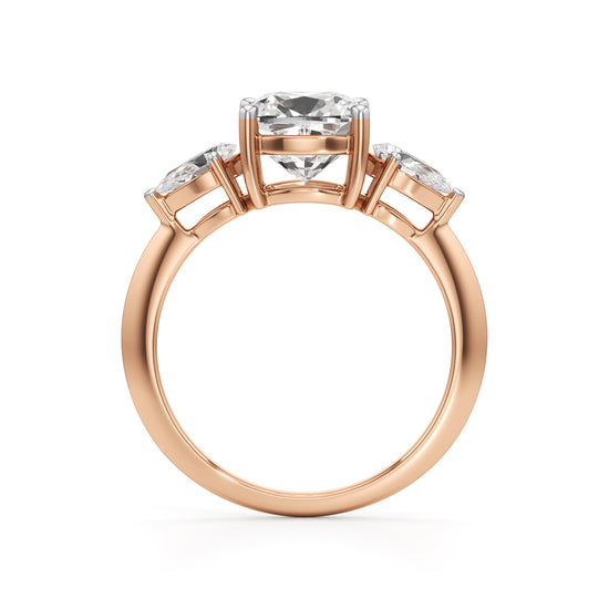 Trionica 2.25Ct Pear Shaped Cushion Cut Ring