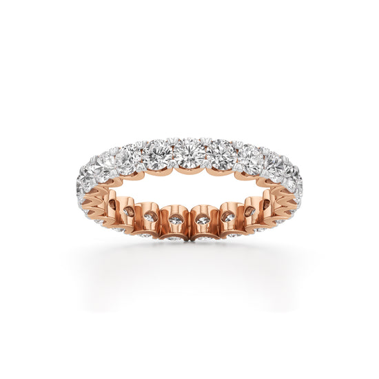 Radiance 275Ct Arc Prong Set Round Ring
