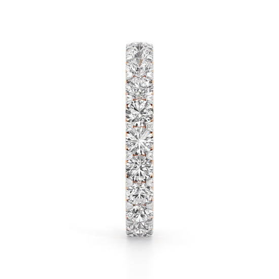 Radiance 2.75Ct Arc Prong Set Round Ring