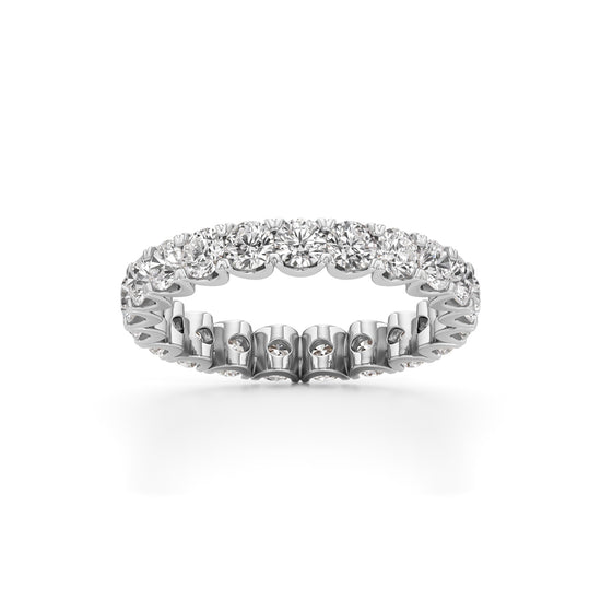 Radiance 2.75Ct Arc Prong Set Round Ring