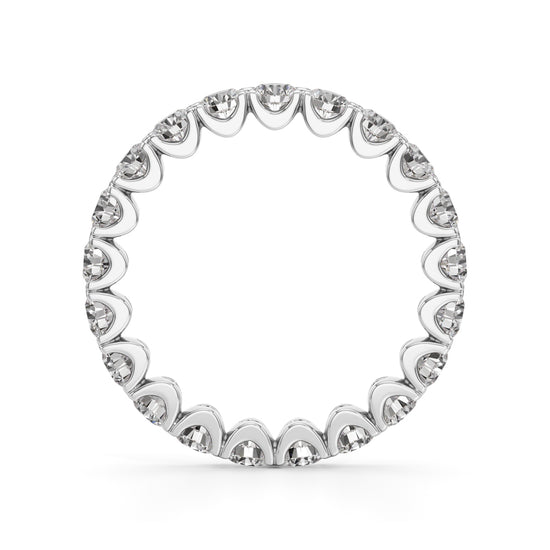 Radiance 2.75Ct Arc Prong Set Round Ring