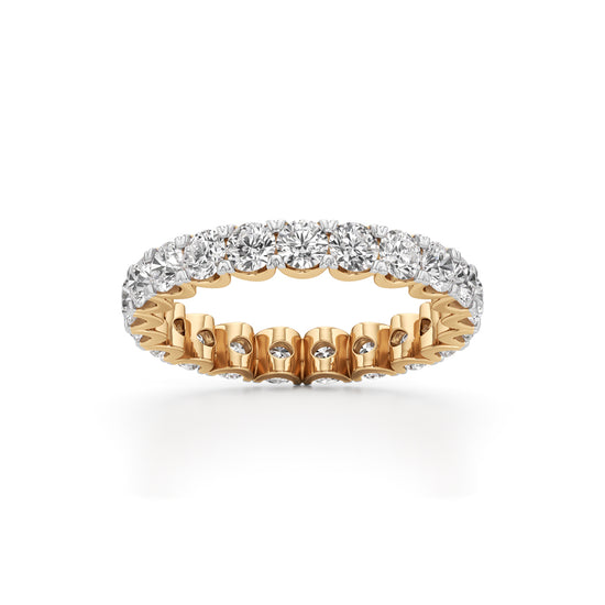 Radiance 275Ct Arc Prong Set Round Ring