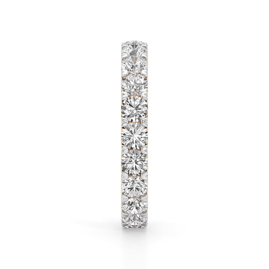 Radiance 275Ct Arc Prong Set Round Ring