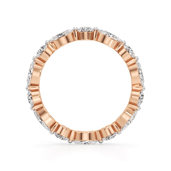 Pandora 1Ct Marquise  Round Cut Eternity Ring