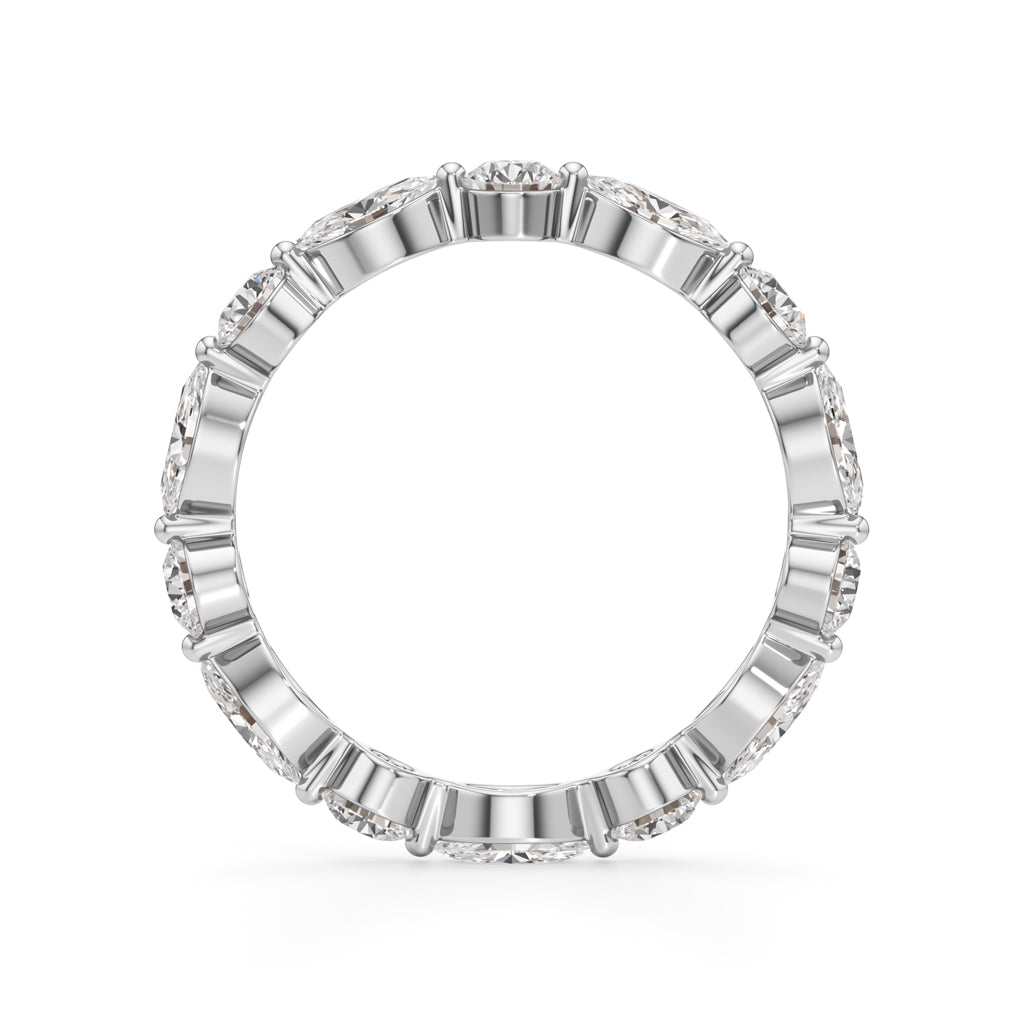 Pandora 1Ct Marquise  Round Cut Eternity Ring