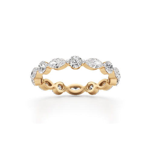 Pandora 1Ct Marquise  Round Cut Eternity Ring