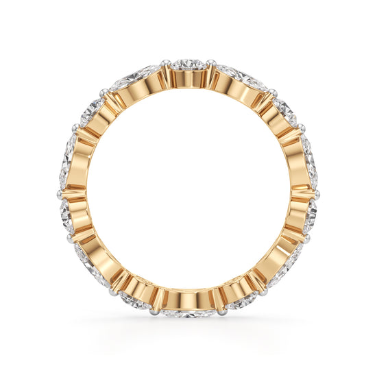 Pandora 1Ct Marquise  Round Cut Eternity Ring