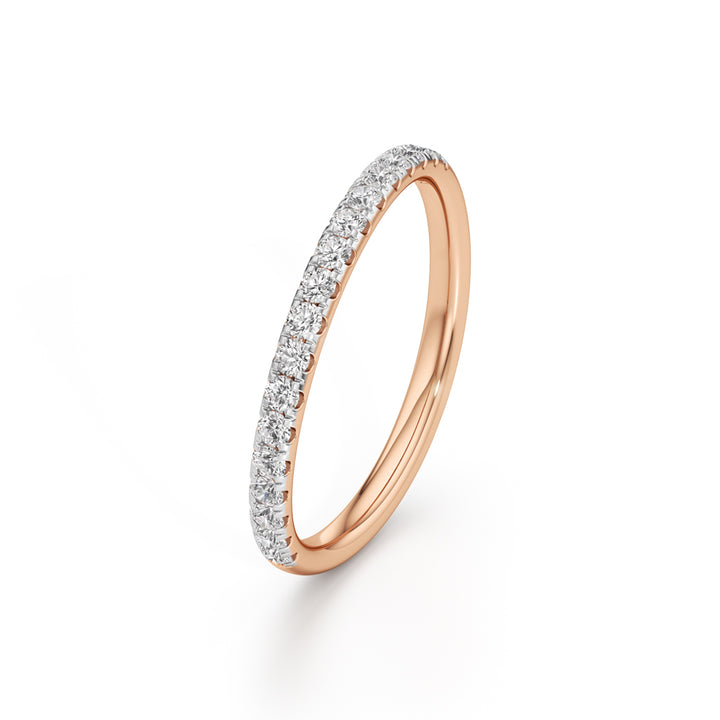 Valoria Shared Prong Round Shape Ring