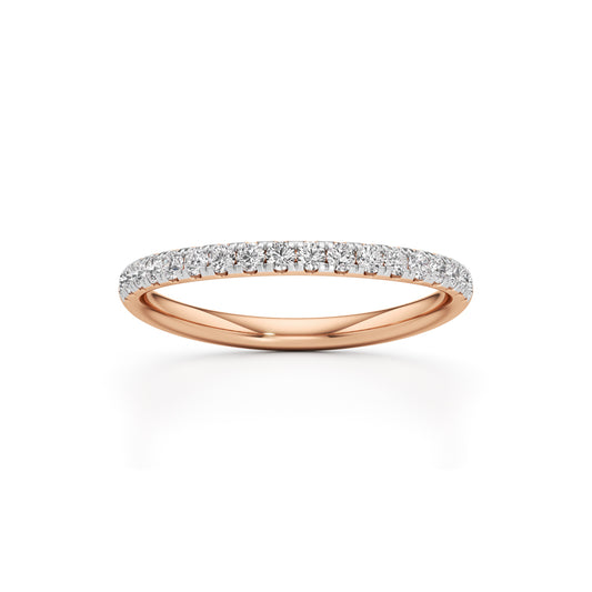 Valoria Shared Prong Round Shape Ring