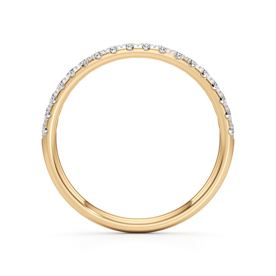 Valoria Shared Prong Round Shape Ring