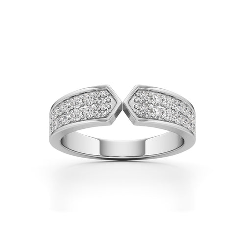 Harmonia Four Prong 050 Ct Oval Ring