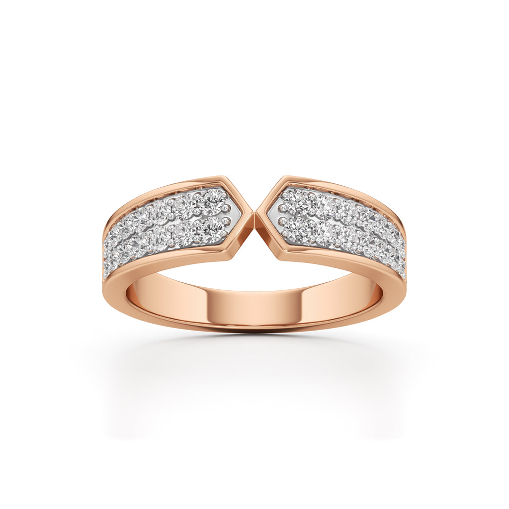Harmonia Four Prong 0.50 Ct Oval Ring