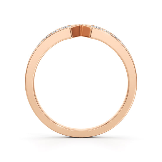 Harmonia Four Prong 0.50 Ct Oval Ring