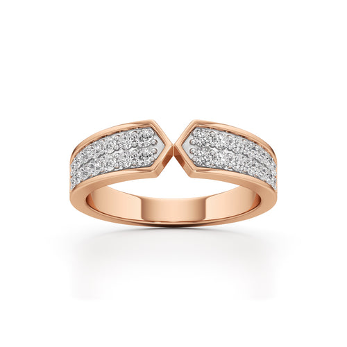 Harmonia Four Prong 050 Ct Oval Ring