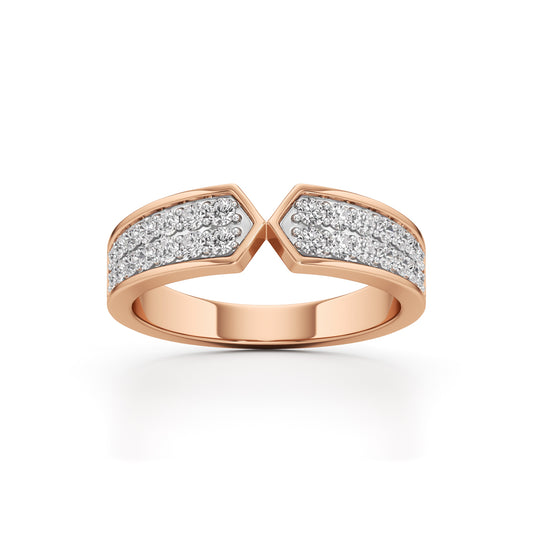 Harmonia Four Prong 050 Ct Oval Ring