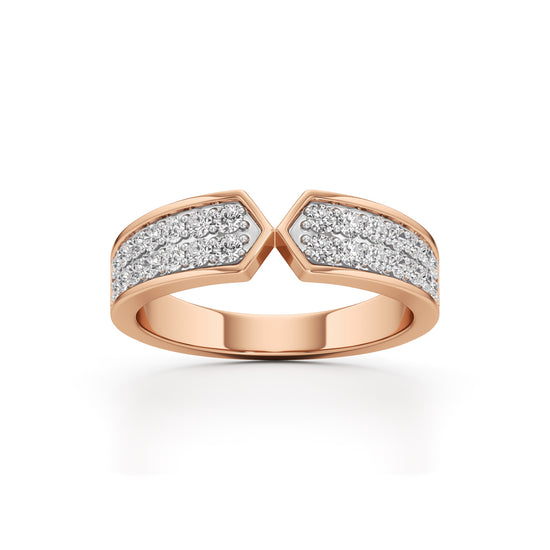 Harmonia Four Prong 050 Ct Oval Ring