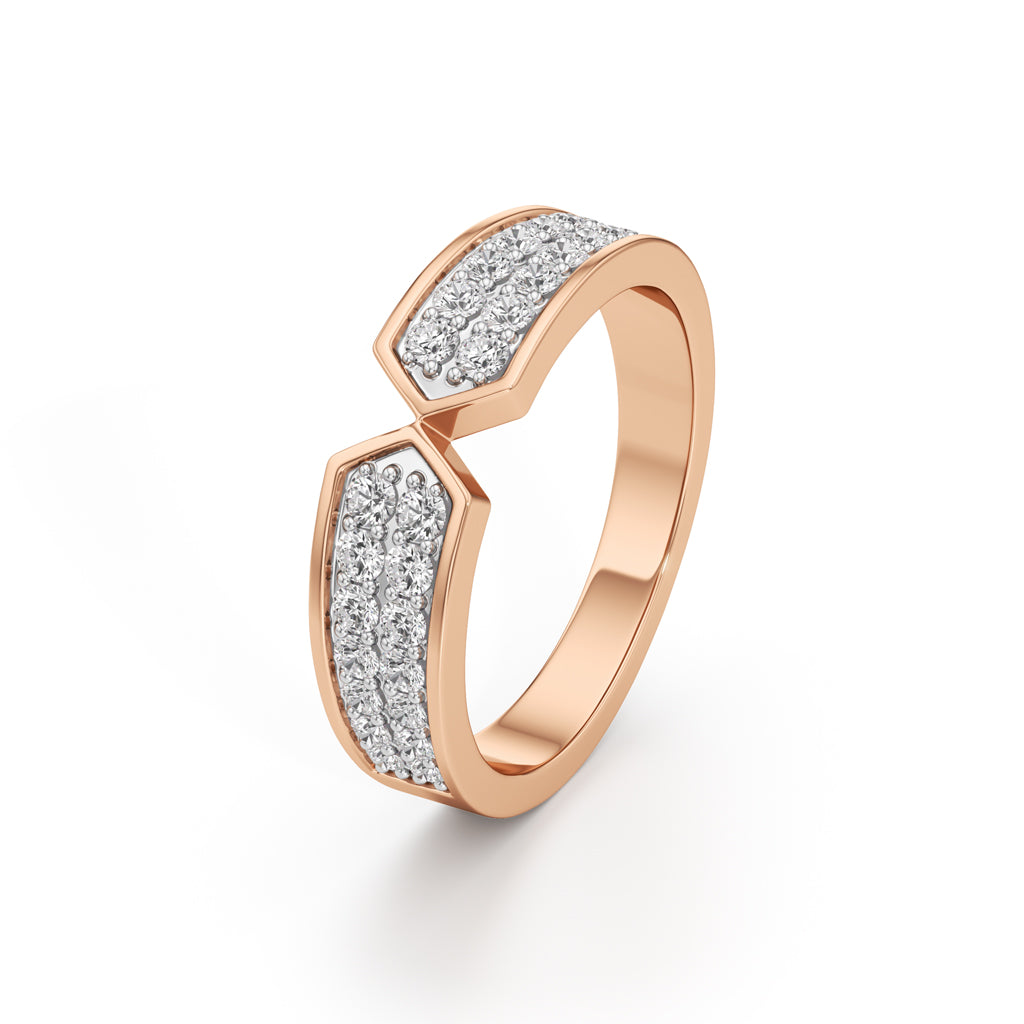 Harmonia Four Prong 050 Ct Oval Ring