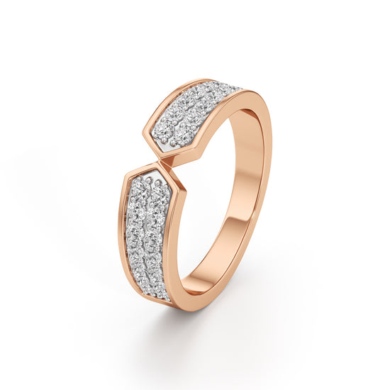 Harmonia Four Prong 050 Ct Oval Ring