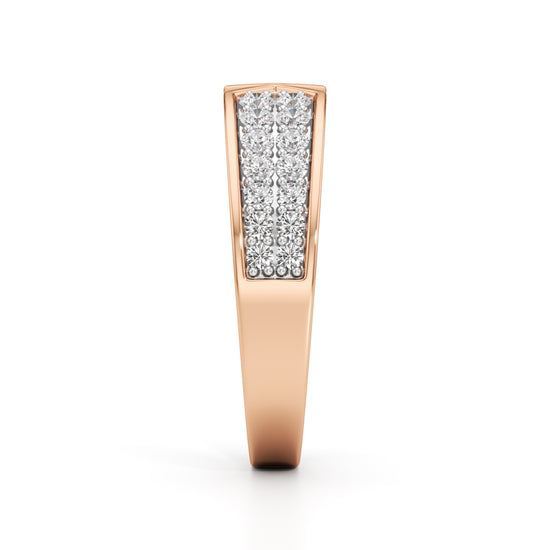 Harmonia Four Prong 050 Ct Oval Ring