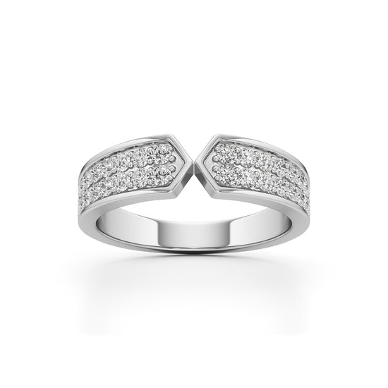 Harmonia Four Prong 050 Ct Oval Ring