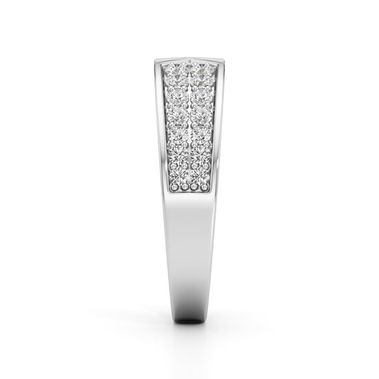 Harmonia Four Prong 050 Ct Oval Ring