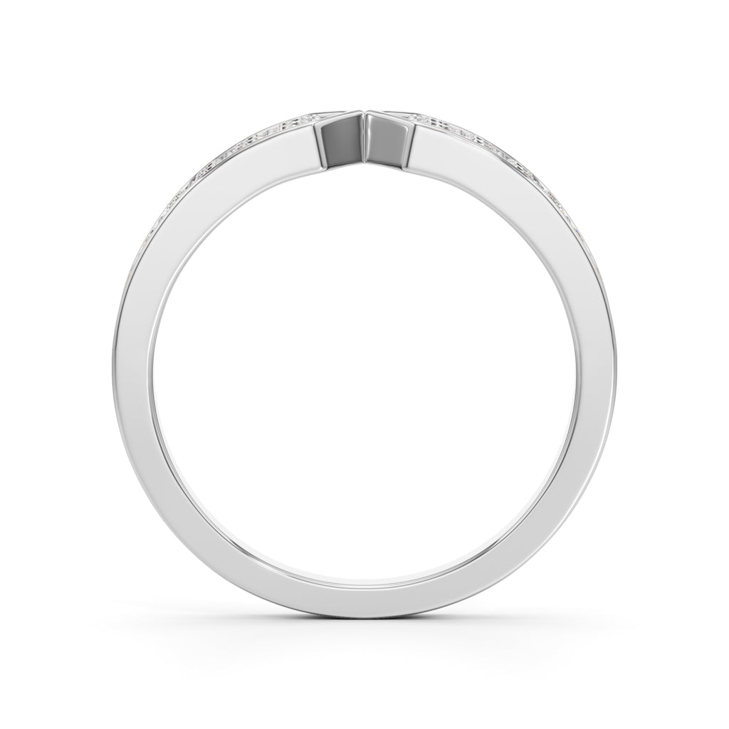 Harmonia Four Prong 050 Ct Oval Ring