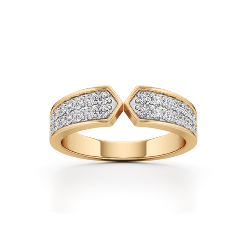 Harmonia Four Prong 050 Ct Oval Ring