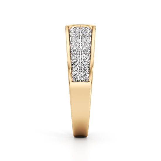 Harmonia Four Prong 050 Ct Oval Ring