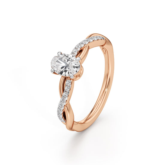 Seraphina Oval Accent Ring