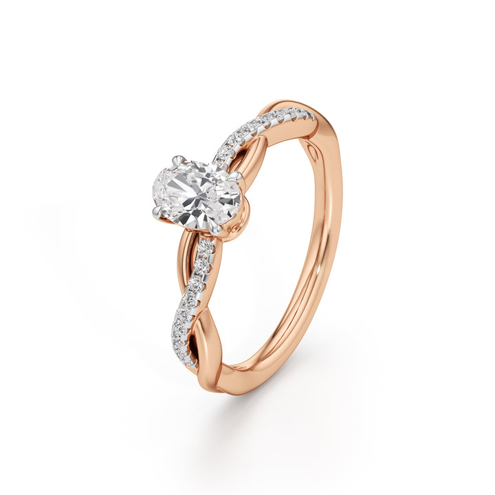 Seraphina Oval Accent Ring