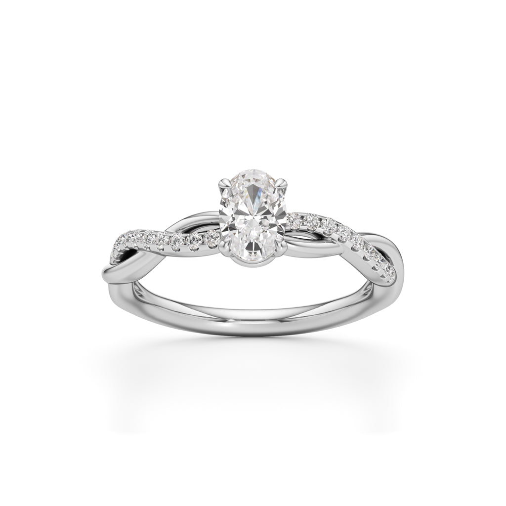 Seraphina Oval Accent Ring
